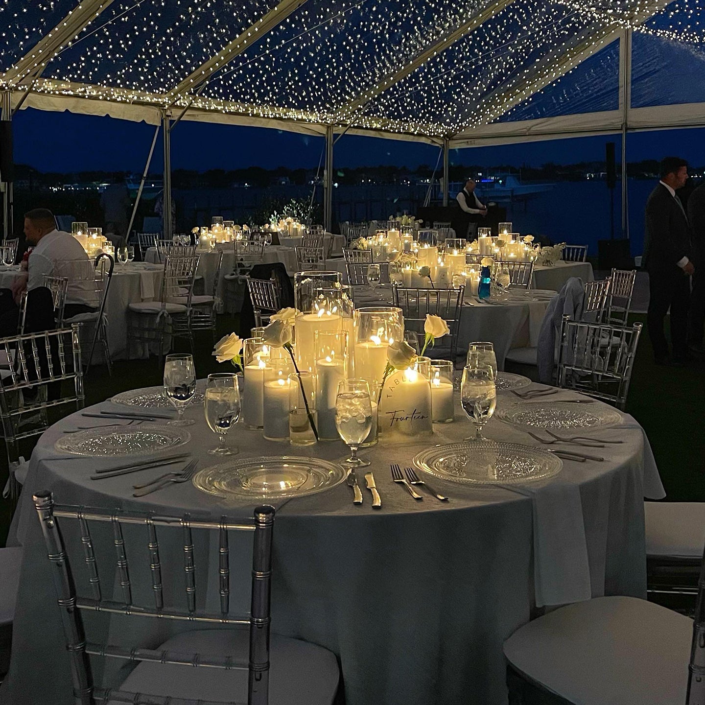 Ambre Pearled Candles 1Kg + 30 Wicks