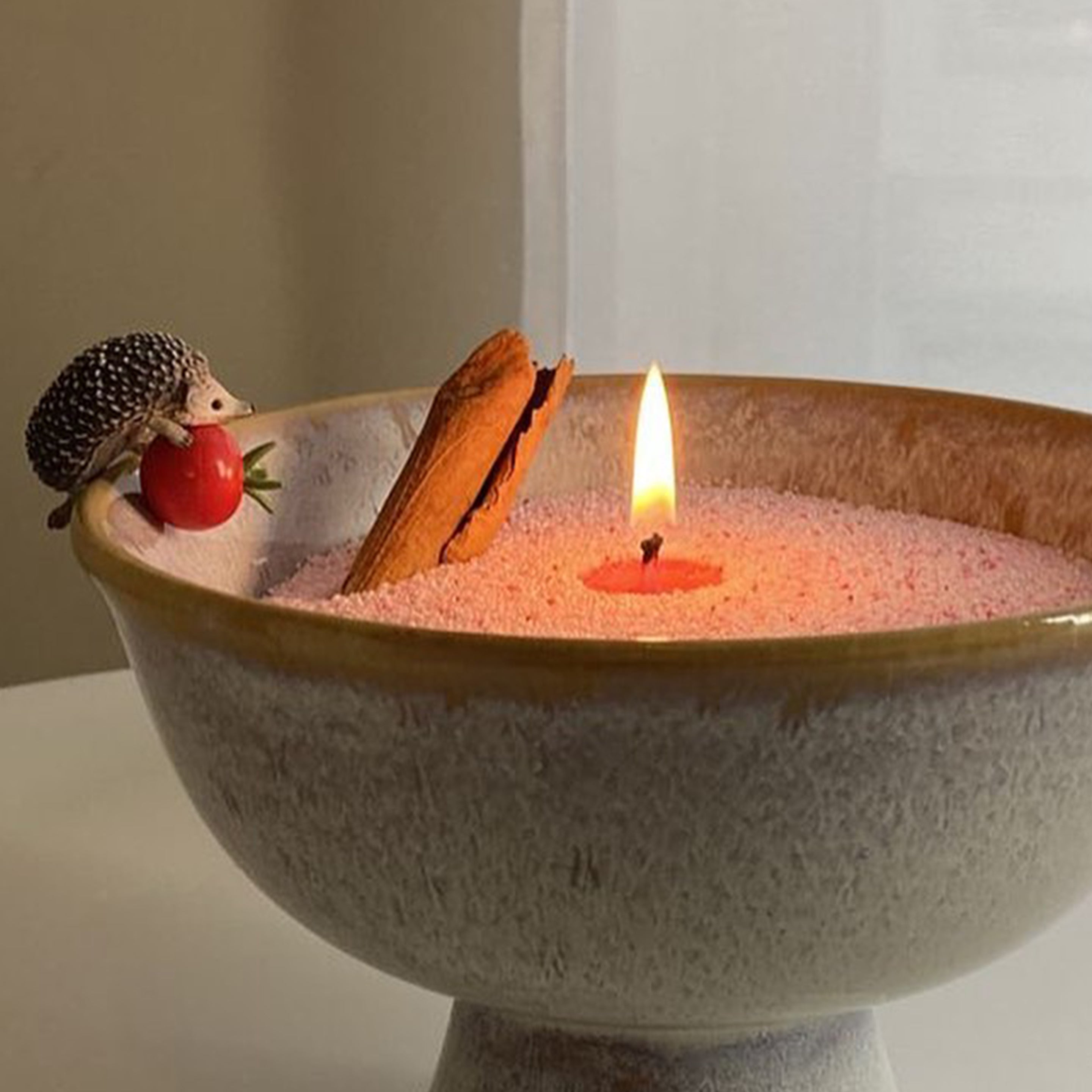 Ambre Pearled Candles 1Kg + 30 Wicks