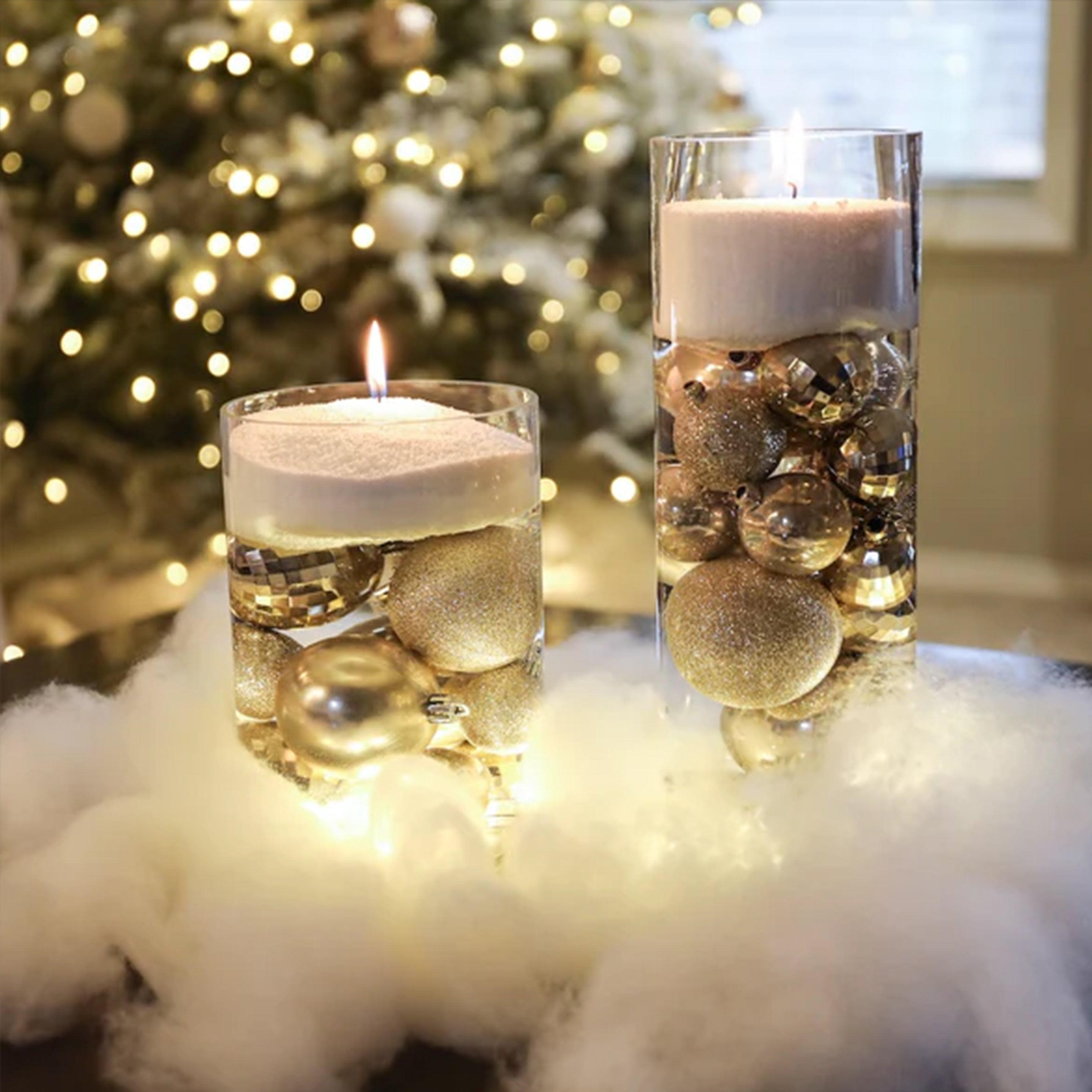 Ambre Pearled Candles 1Kg + 30 Wicks